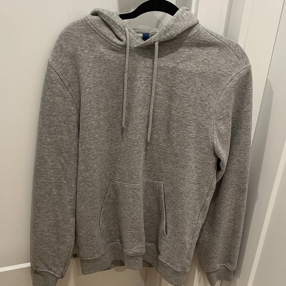 Grey Pullover hoodie basics - Picture 1 of 5